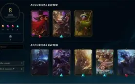 Conta Ouro 4 Main Jhin - League of Legends