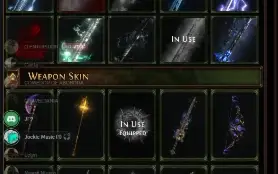 Conta Path of Exile 1 e 2 Muitas Skins