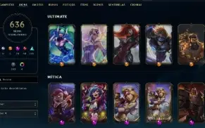 Conta Lol 636 Skins, Full Acesso.