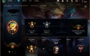 Conta de League Of Legends