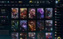 Conta LoL, Nível 582, Esmeralda 4, 233 skins, Todos os camps