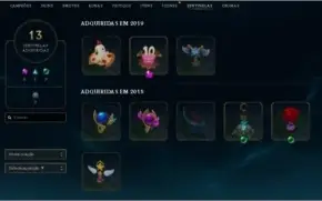CONTA LV 80 COM 67 CHAMPIONS E 22 SKINS (LUX ELEMENTALIST)