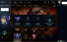Conta league of legends DIAMANTE 1