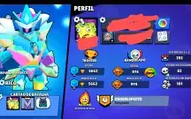 Conta brawl stars 2 lendários ótima pra começar bem!!