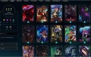 CONTA+R$700 SKIN+VALORANT C/ SKINS DRAGÃO E ONI