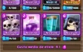 Conta  Mestre Clash Royale  nv11 com 200k ouro e muito mais