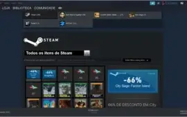 CONTA STEAM LVL 53, PRIME CS:GO, 127 JOGOS + DLC'S