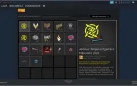 CONTA STEAM LVL 53, PRIME CS:GO, 127 JOGOS + DLC'S