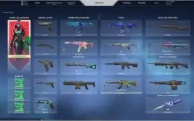 Conta valorant skins e 11k vp