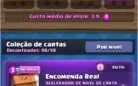 Conta de clash royale nível 13