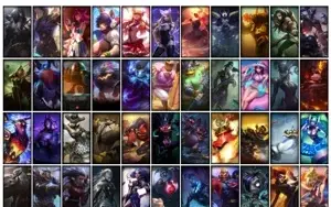 Conta Unranked com TODOS os champs e 216 Skins