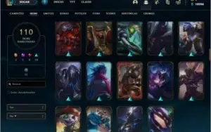 Conta prata 4 com 143 champs e 110 skins ( MAIN ADC )