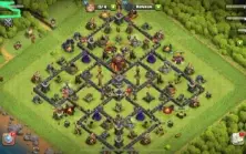 Conta Clash of Clans CV10 semifull— Clash Royale arena 15