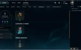 Conta nível 32 / Ouro v / Alto MMR