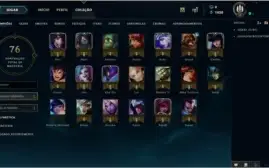Conta nível 32 / Ouro v / Alto MMR