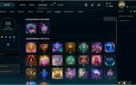 CONTA PLATINA IV COM 58 CHAMPS BOA PRA SMURF
