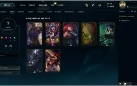 CONTA PLATINA IV COM 58 CHAMPS BOA PRA SMURF