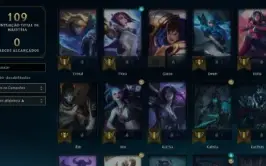 Conta Lol Esmeralda 1, S12 GM S13-2 Master