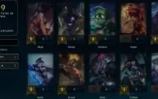 Conta Lol Esmeralda 1, S12 GM S13-2 Master