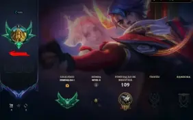 Conta Lol Esmeralda 1, S12 GM S13-2 Master