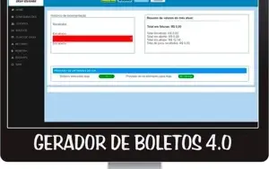 Sistema Gerador E Gerenciador Boletos 4.0 Com Retorno E Reme