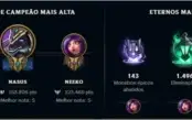 Conta de League Of Legends Lv 285