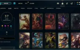 Conta de League Of Legends Lv 285