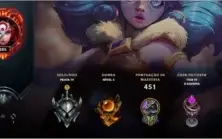 Conta de League Of Legends Lv 285