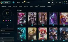 Conta de League Of Legends Lv 285