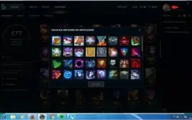 Conta diamante todos campeões e várias skins