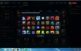 Conta diamante todos campeões e várias skins