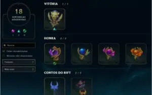 Conta LOL platina 2