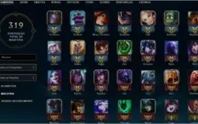 Conta LOL platina 2