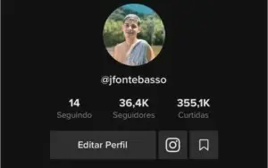 Conta Tik Tok 36 K