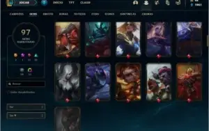 Conta ouro 2 com 145 champs e 97 skins ( MAIN ADC )