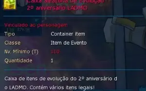 Conta Dbagra Susashin Box Acc+Evo 77% speed Perm Ladmo Omega
