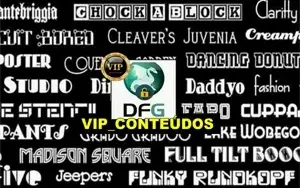 MEGA PACOTE COM 10 MIL FONTES PARA DESIGNER