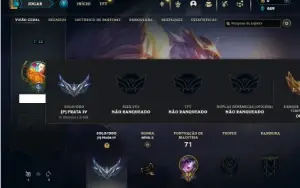 Prata 4 com 51 Champs e 8 Skins