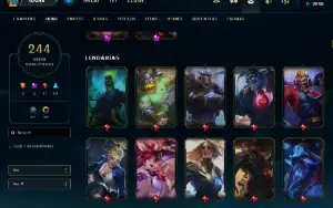 Conta Lol muitas skins