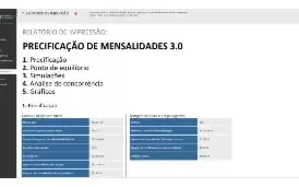 Planilha De Precificação De Mensalidades 3.0