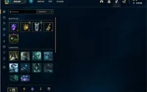 Conta ouro 1 com 23 Champs e 5 Skins