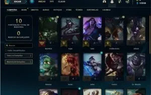 Conta ouro 1 com 23 Champs e 5 Skins