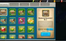 Conta Rise Of Kingdoms 66 milhões de poder e VIP 13