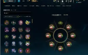 Unranked com 30 Champs e 13 Skins