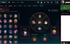 Conta Diamante 1 - 136 SKINS, faltando 4 champs (MMR ALTO)
