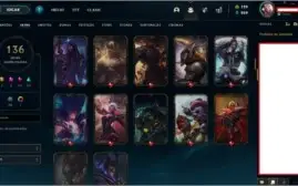 Conta Diamante 1 - 136 SKINS, faltando 4 champs (MMR ALTO)