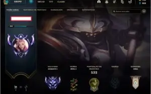 Conta Diamante 1 - 136 SKINS, faltando 4 champs (MMR ALTO)