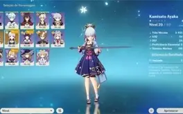 Genshin impact - ⭐conta Kamisato Ayaka⭐