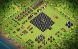 Clash of Clans CV9 - Conta muito boa