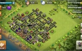 Clash of Clans CV9 - Conta muito boa